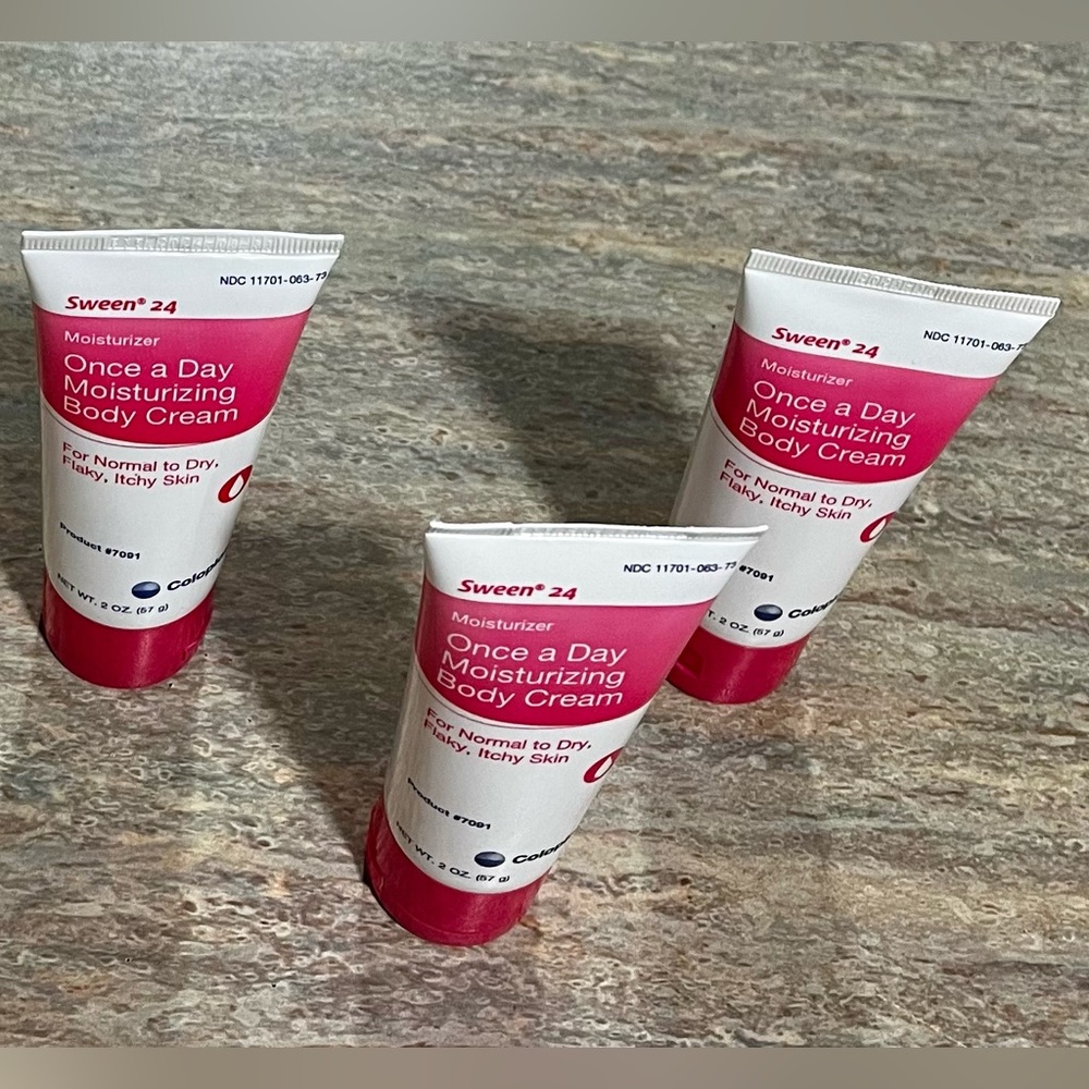 NWOT Bundle of 3-Coloplast Sween 24 once a day moisturizing cream